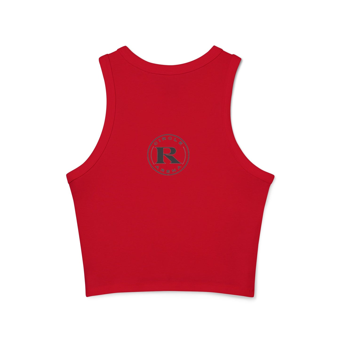 The World Needs More Cowgirls Ribbed Racerback Crop Tank