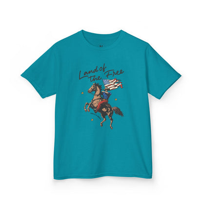 Land of The Free Kids Tee