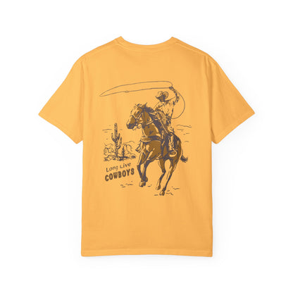 Long Live Cowboys - Circle R Arena Logo Adult Tee