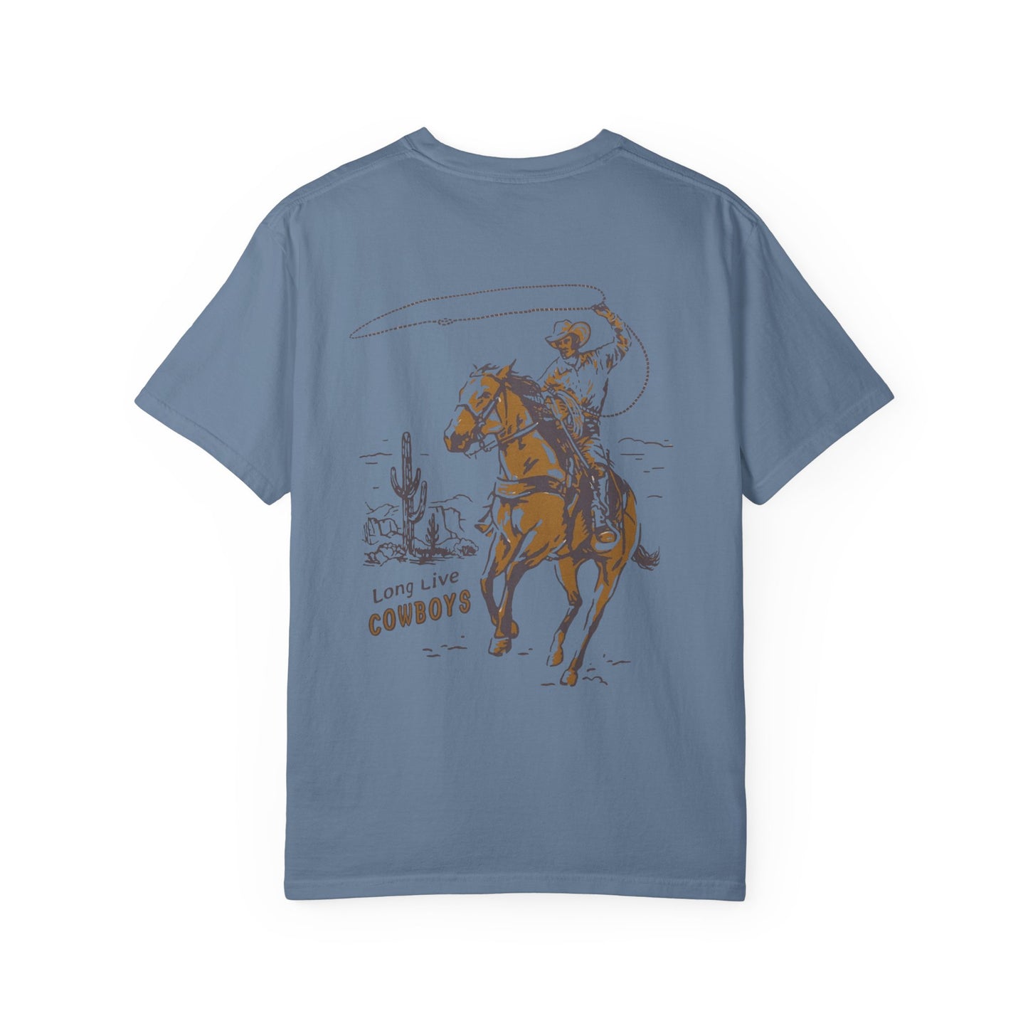Long Live Cowboys - Circle R Arena Logo Adult Tee