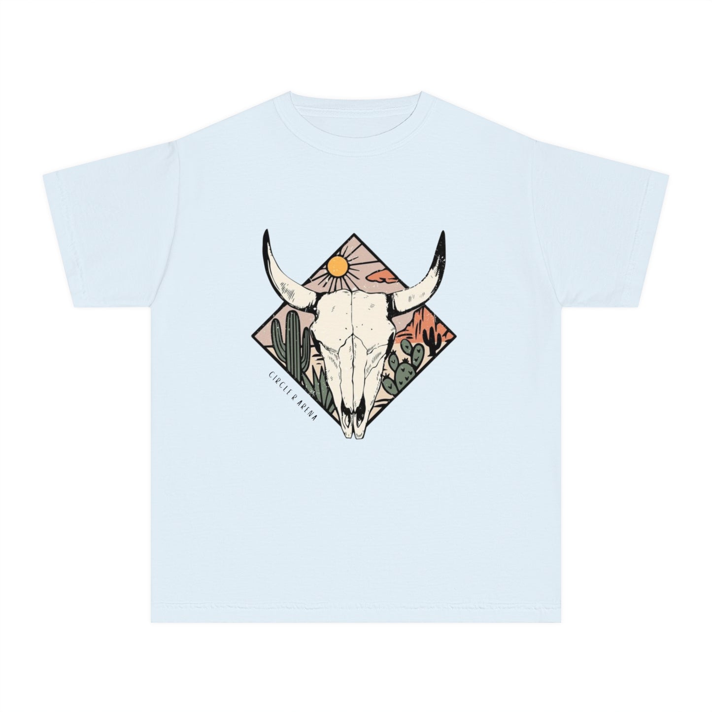 Desert Sunset CRA Logo Unisex Kids Tee