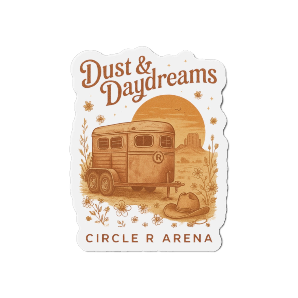 Dust & Daydreams Die-Cut Magnet