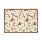 Rustic Western Woven Blanket