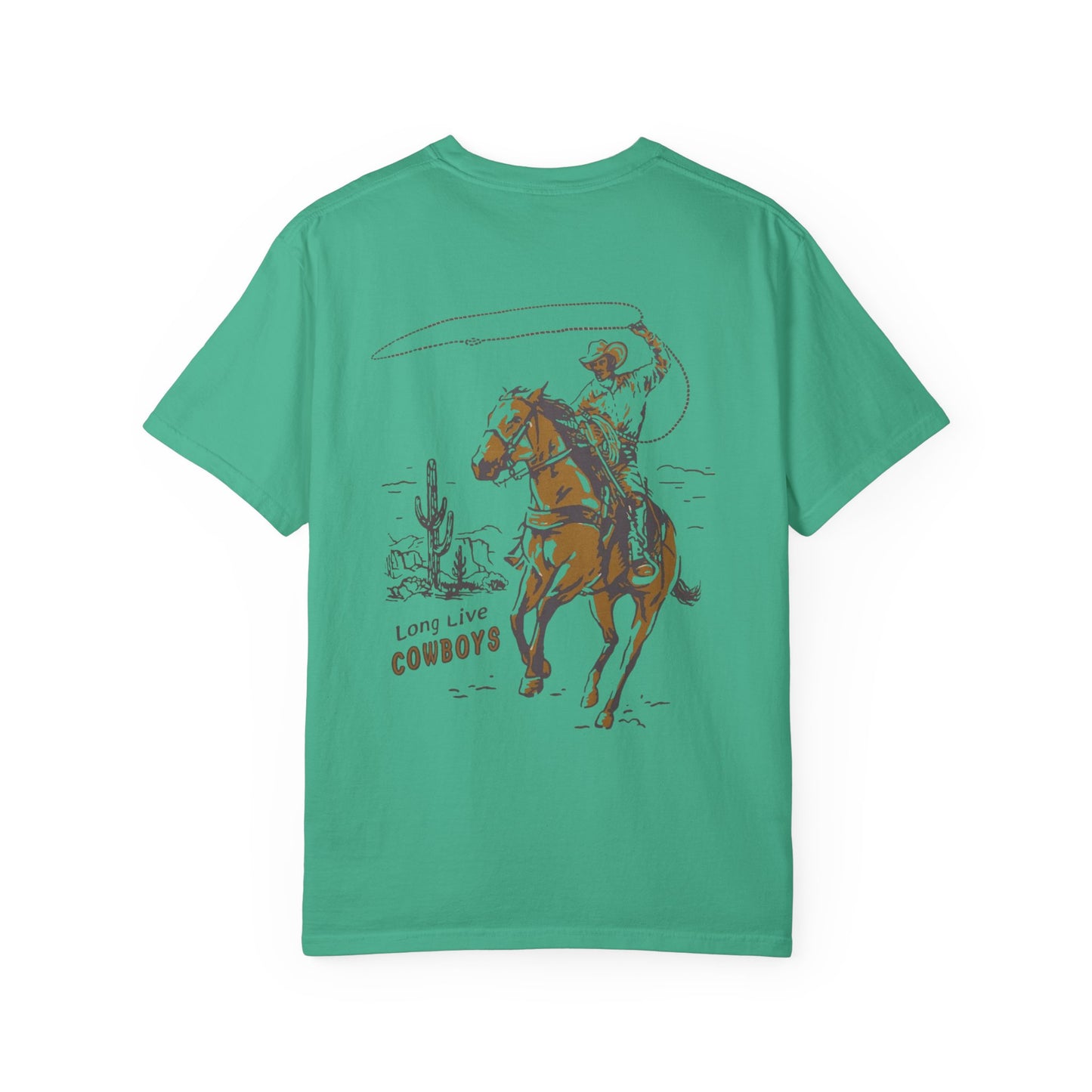 Long Live Cowboys - Circle R Arena Logo Adult Tee