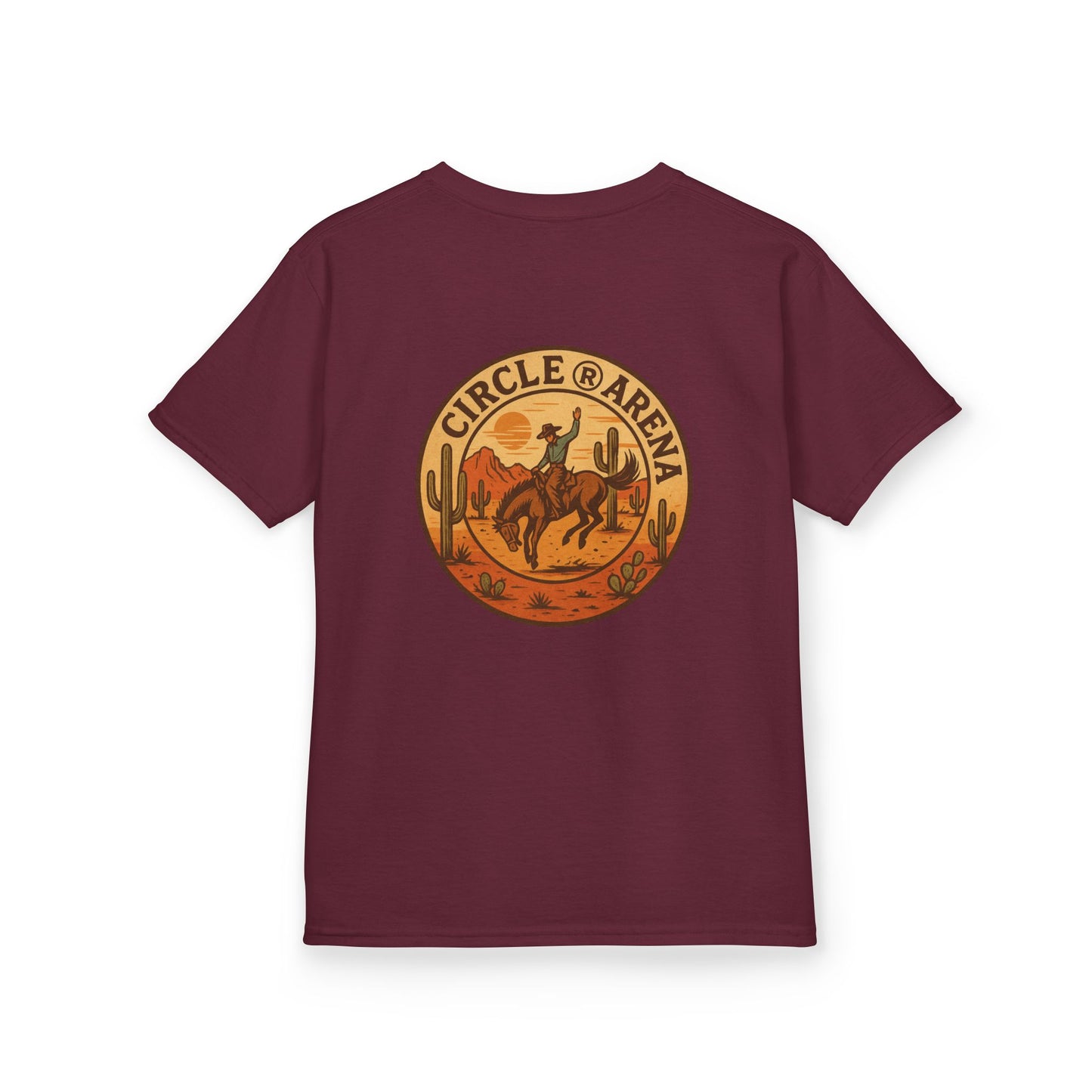 Desert Cowboy - Circle R Arena Kids Tee