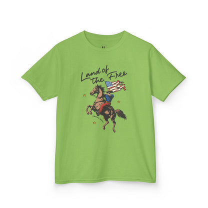 Land of The Free Kids Tee