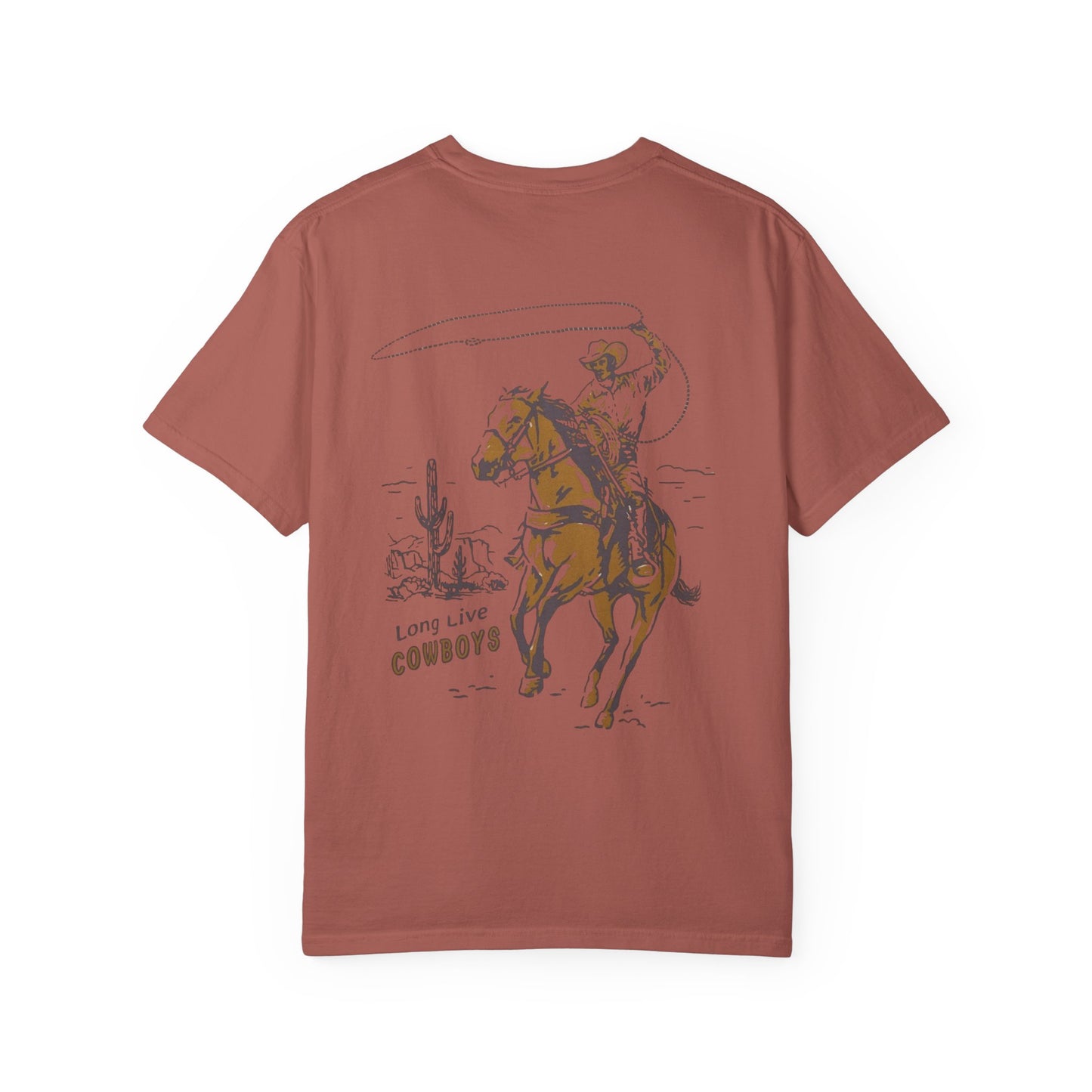Long Live Cowboys - Circle R Arena Logo Adult Tee
