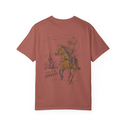 Long Live Cowboys - Circle R Arena Logo Adult Tee