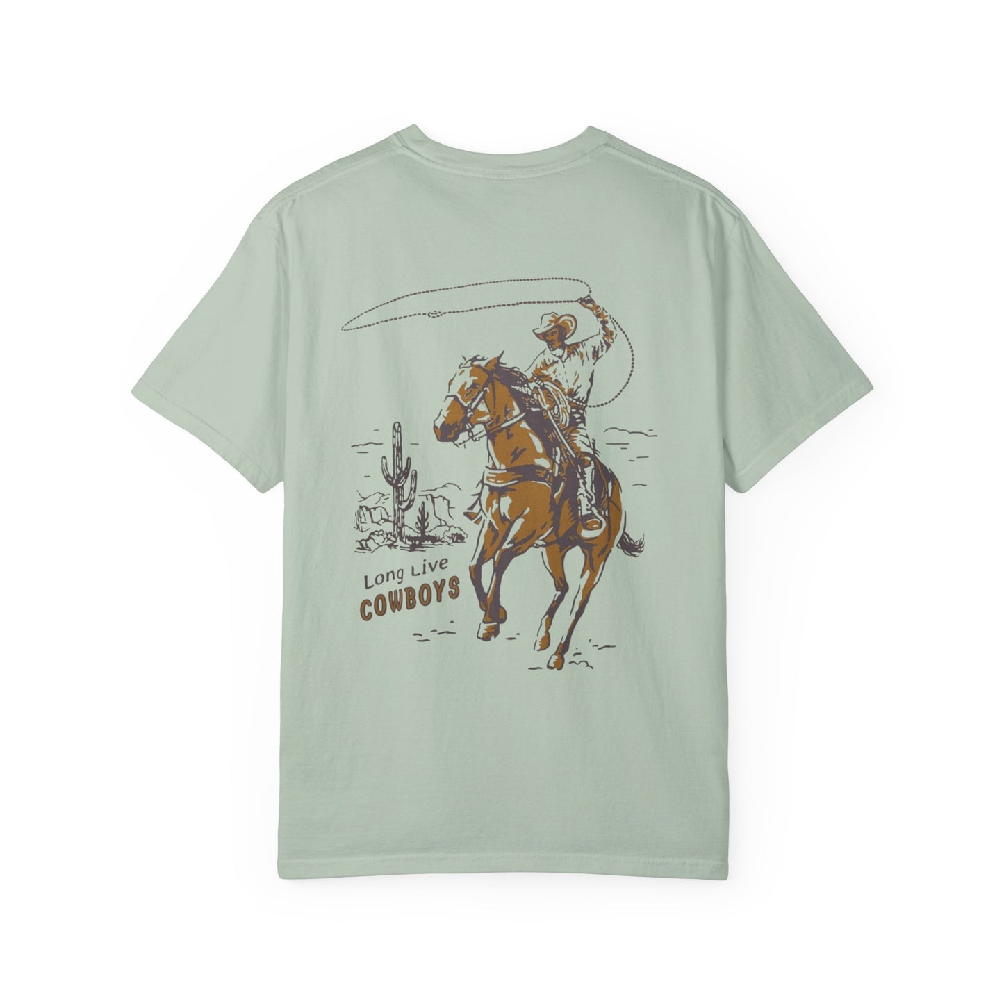 Long Live Cowboys - Circle R Arena Logo Adult Tee