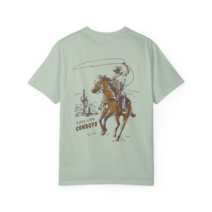 Long Live Cowboys - Circle R Arena Logo Adult Tee