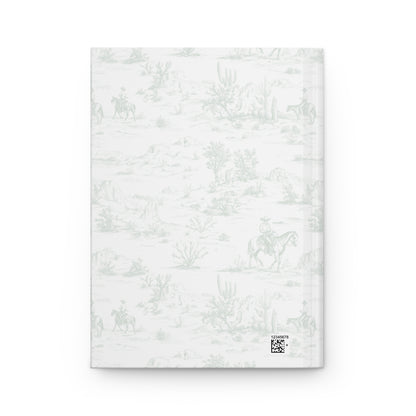 Vintage Cowgirl Hard Cover Journal