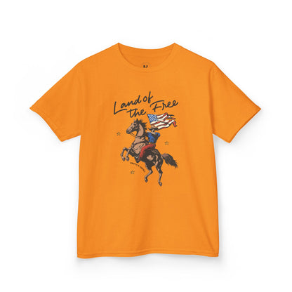Land of The Free Kids Tee