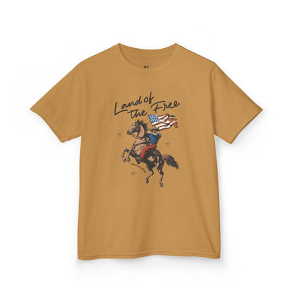 Land of The Free Kids Tee