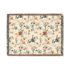 Rustic Western Woven Blanket