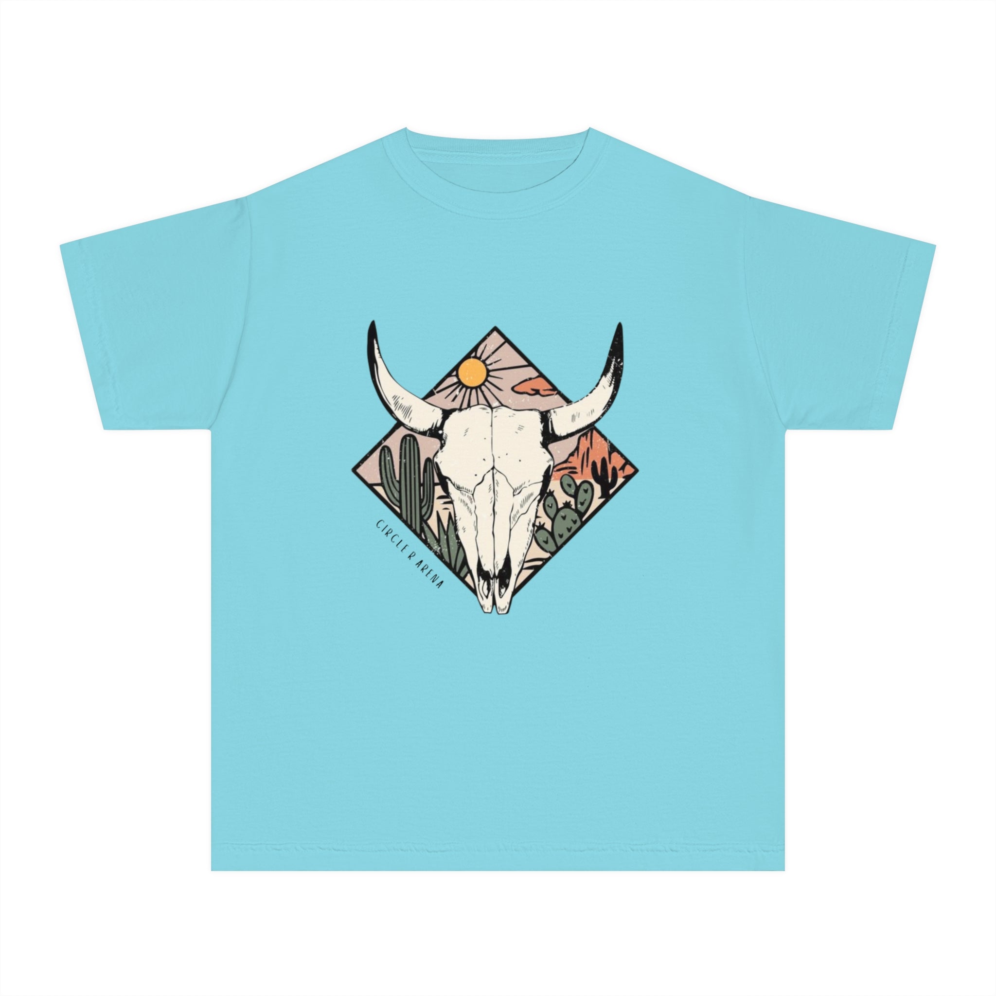 Desert Sunset CRA Logo Unisex Kids Tee
