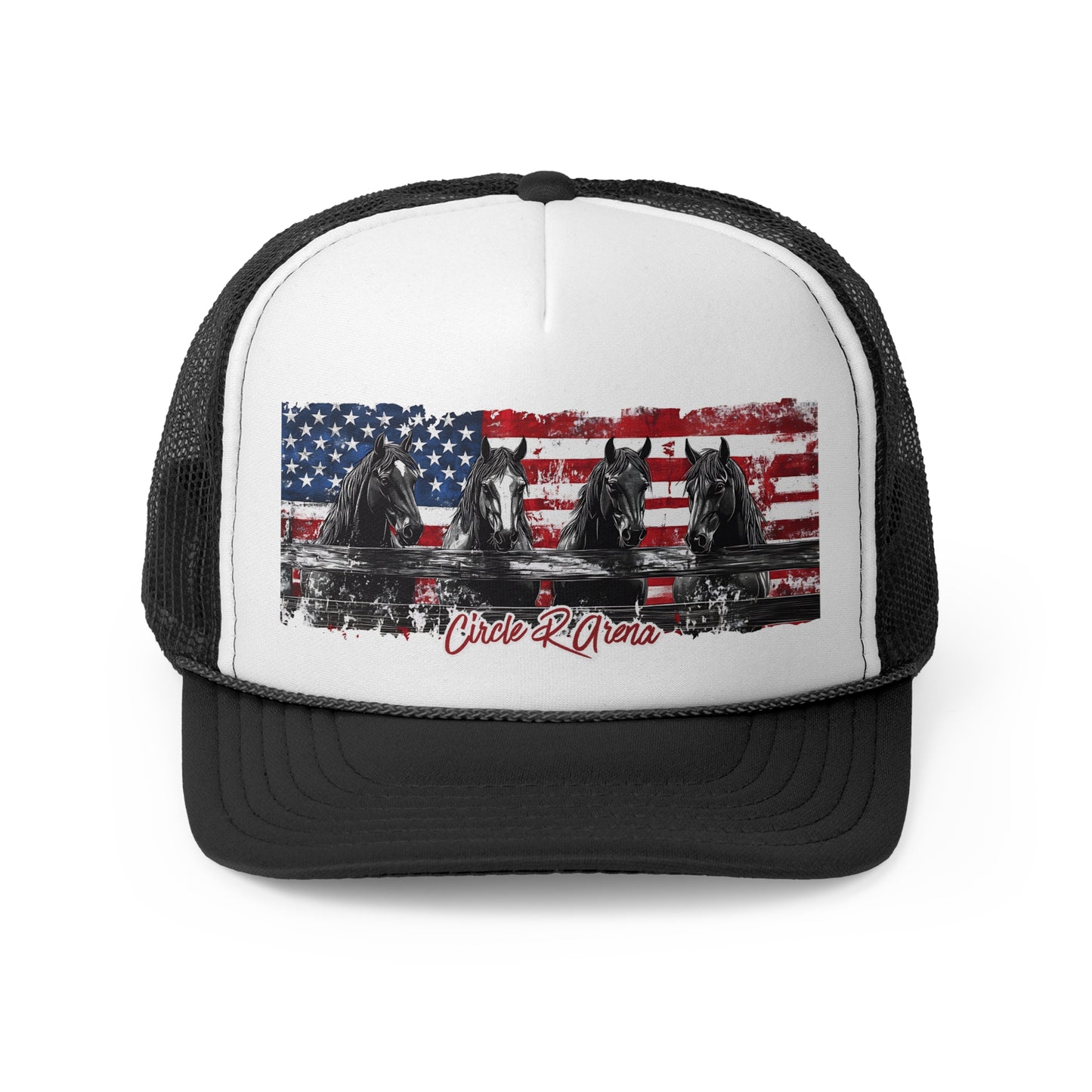 Western Patriotic Trucker Hat