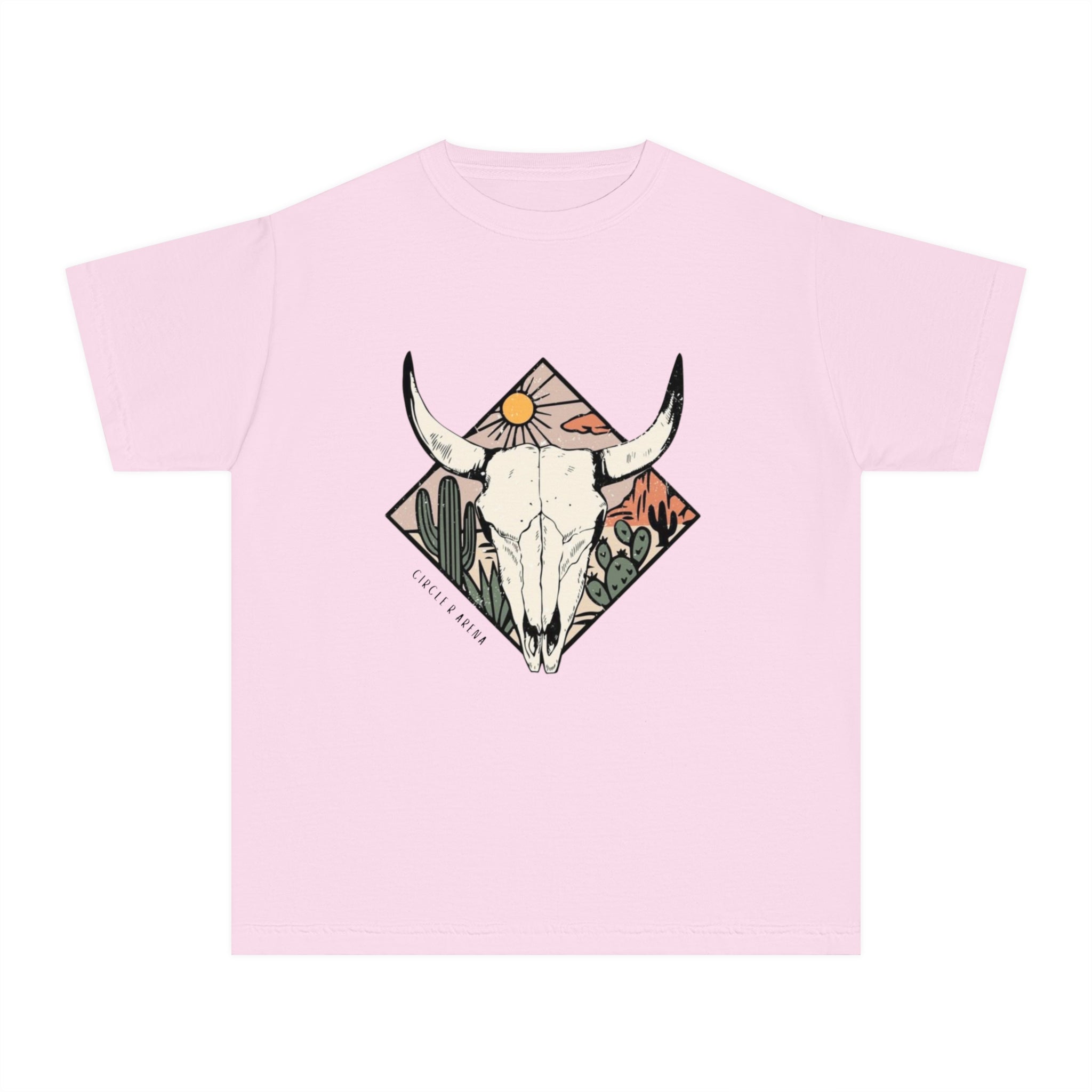 Desert Sunset CRA Logo Unisex Kids Tee