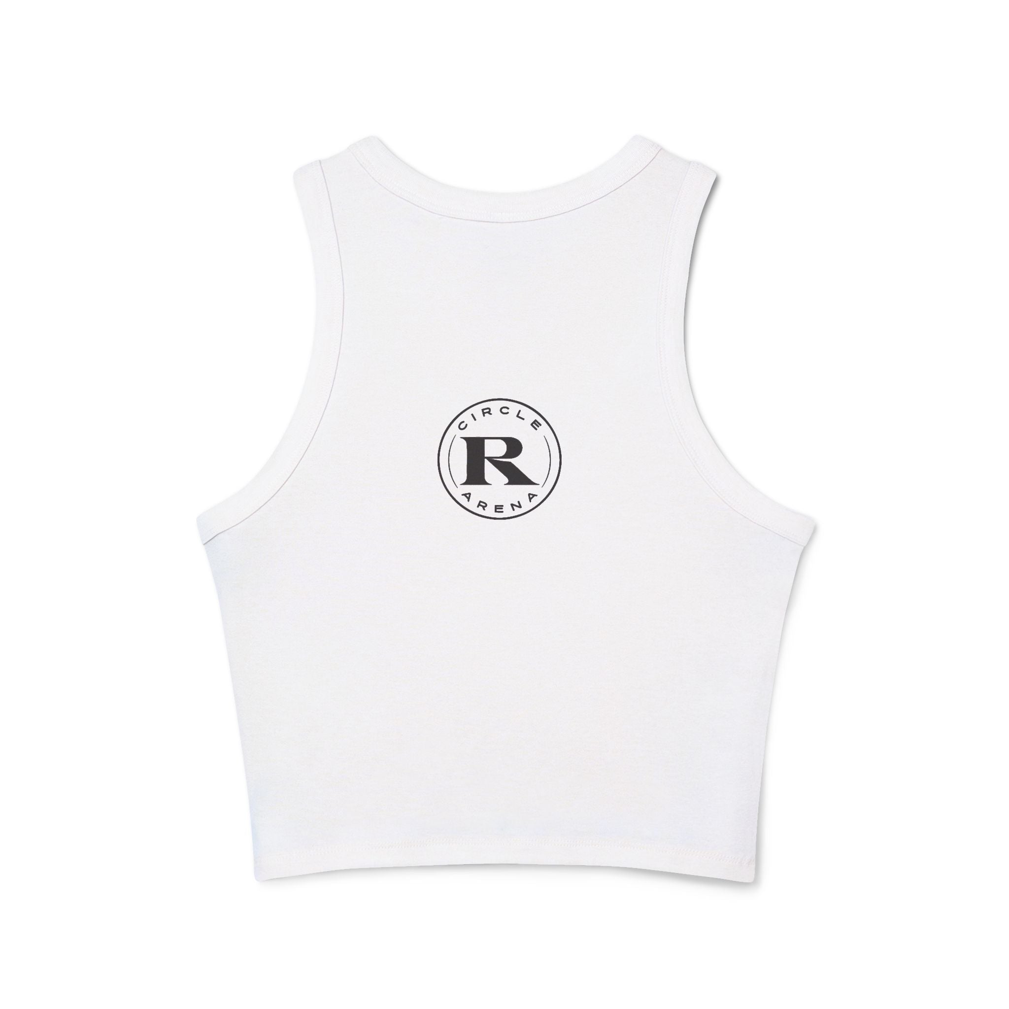 The World Needs More Cowgirls Ribbed Racerback Crop Tank