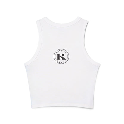 The World Needs More Cowgirls Ribbed Racerback Crop Tank