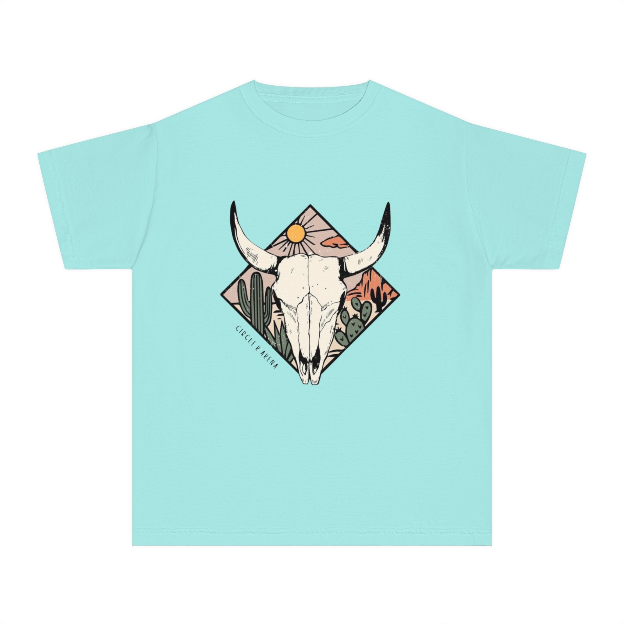 Desert Sunset CRA Logo Unisex Kids Tee