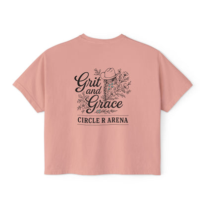 Grit & Grace Women's Comfort Colors Boxy Tee