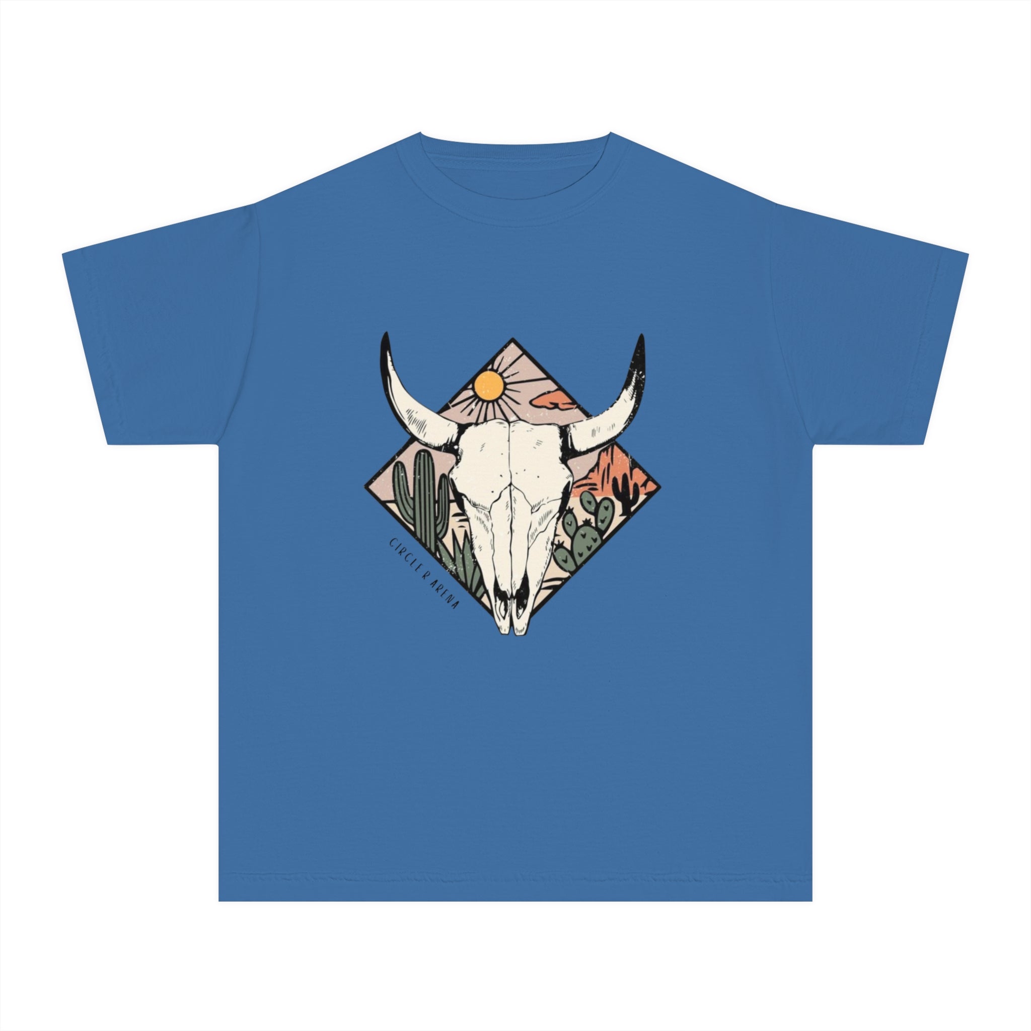 Desert Sunset CRA Logo Unisex Kids Tee