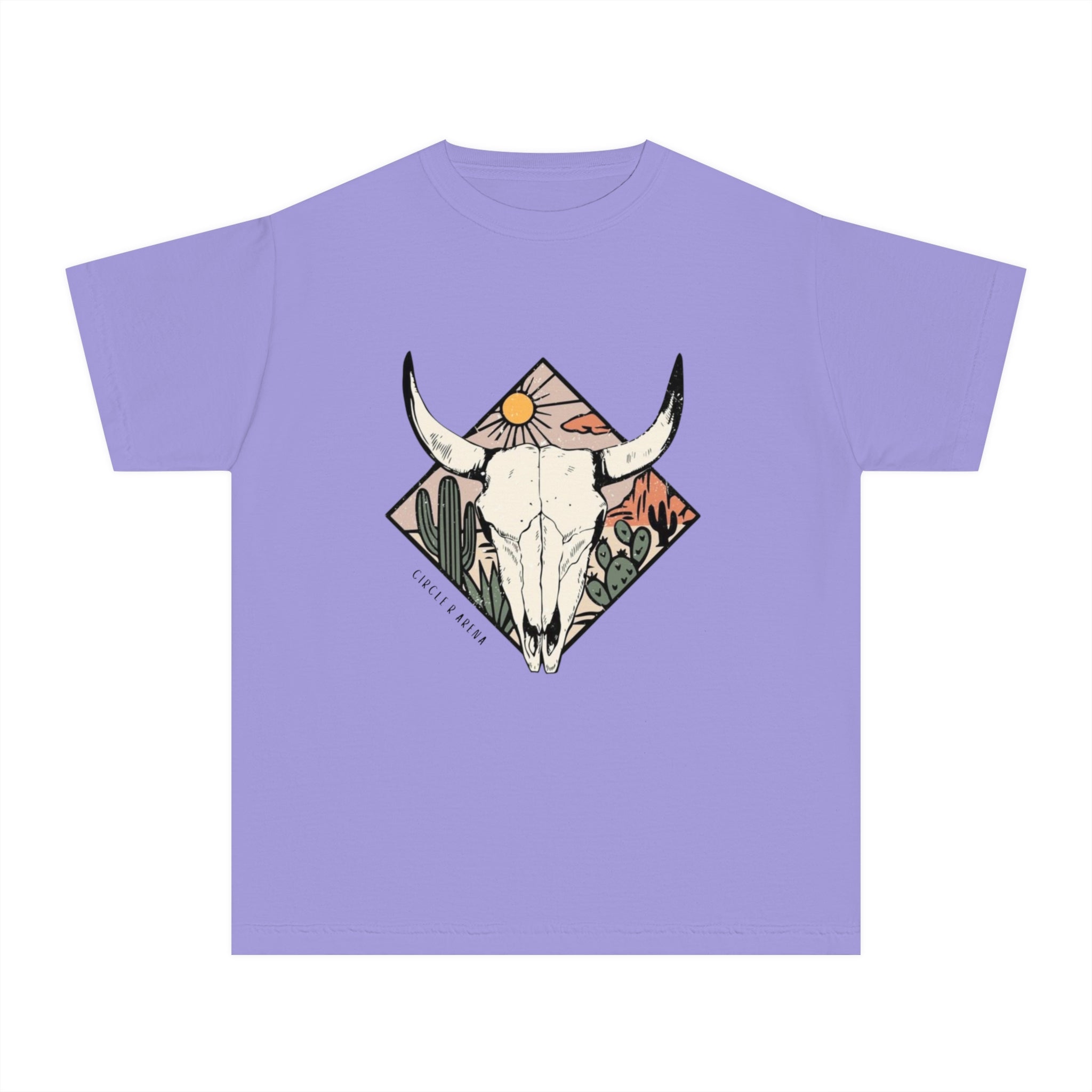 Desert Sunset CRA Logo Unisex Kids Tee