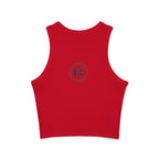 The World Needs More Cowgirls Ribbed Racerback Crop Tank