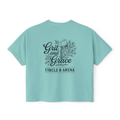 Grit & Grace Women's Comfort Colors Boxy Tee