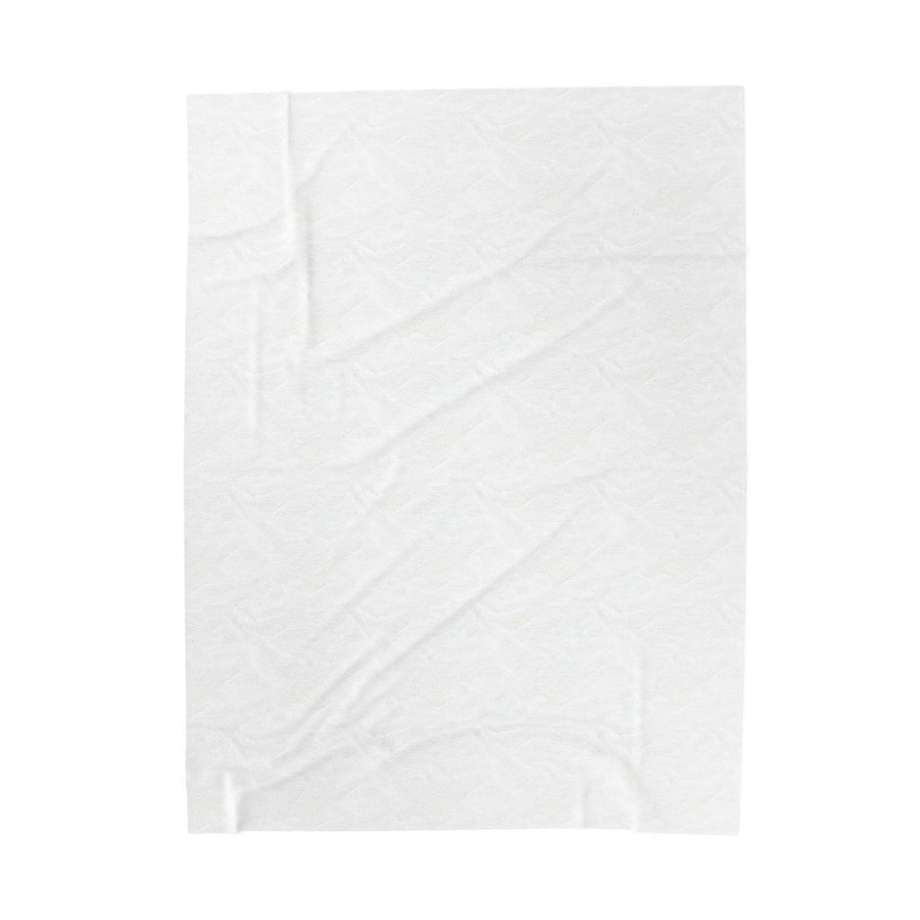 Western Toile Velveteen Plush Throw Blanket
