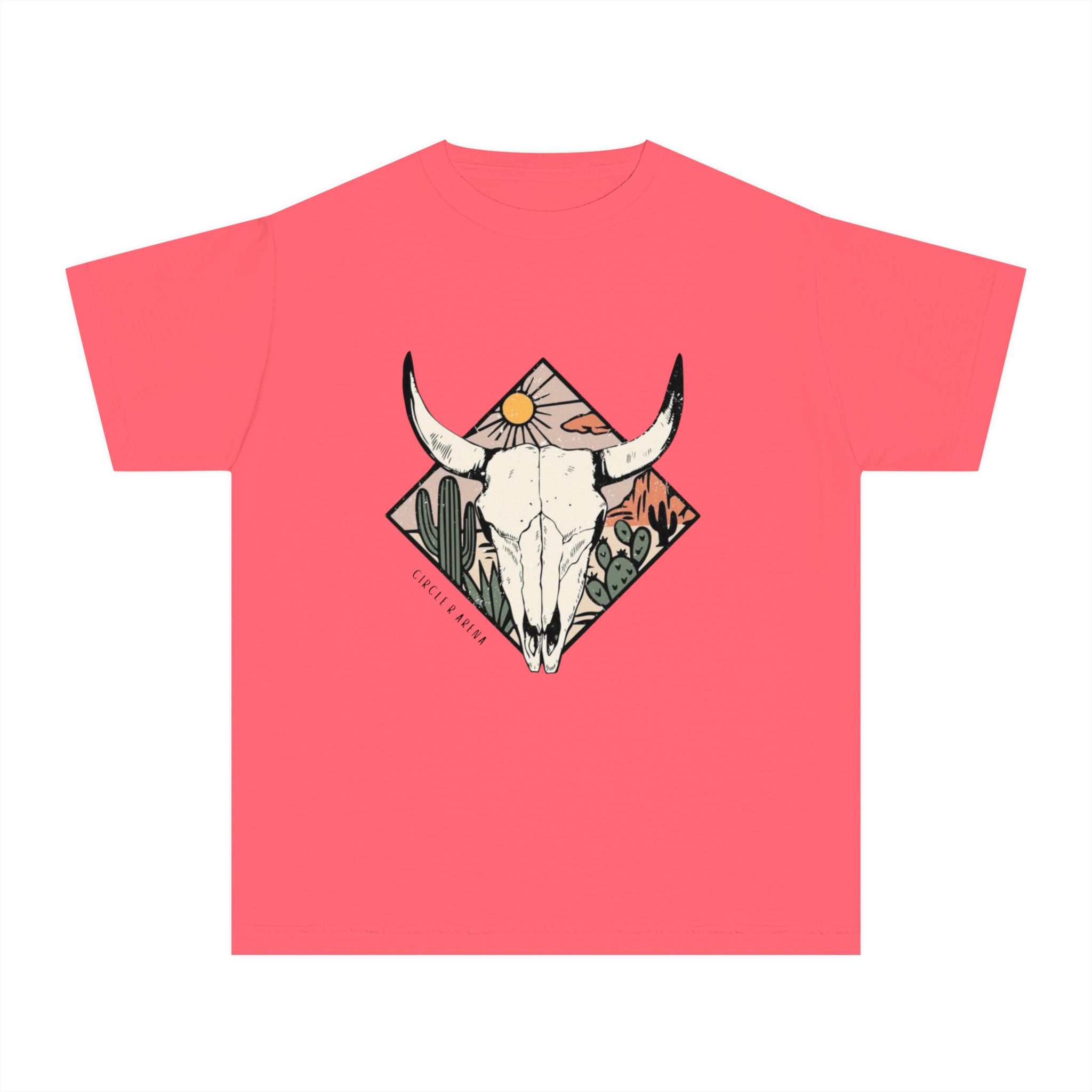 Desert Sunset CRA Logo Unisex Kids Tee