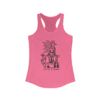 Worth The Fight - Circle R Arena Logo Racerback Tank
