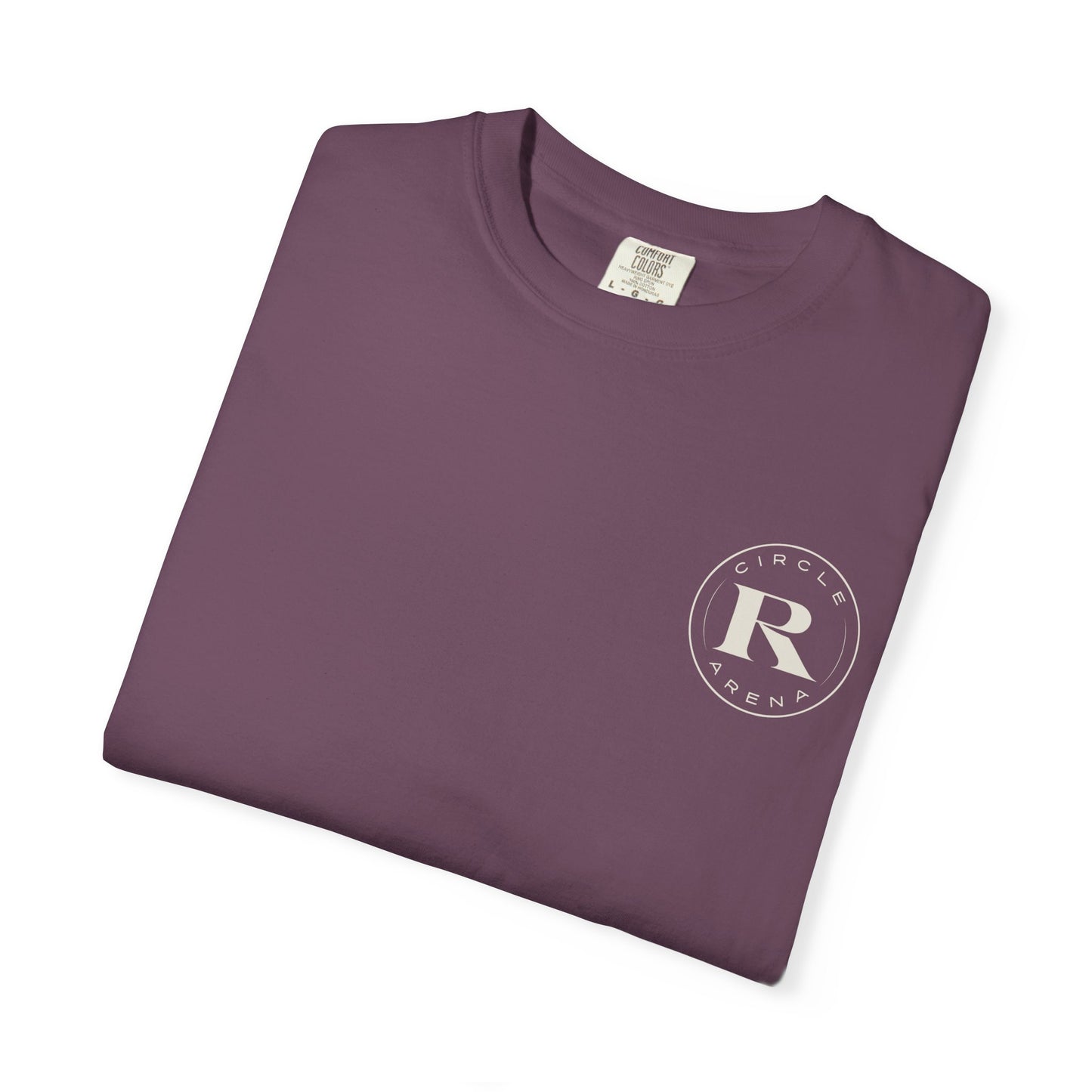 Circle R Arena “I Don’t Know How to TikTok But I Can Saddle a Horse” Graphic Tee – Western Rider T-Shirt with Logo Pocket Design