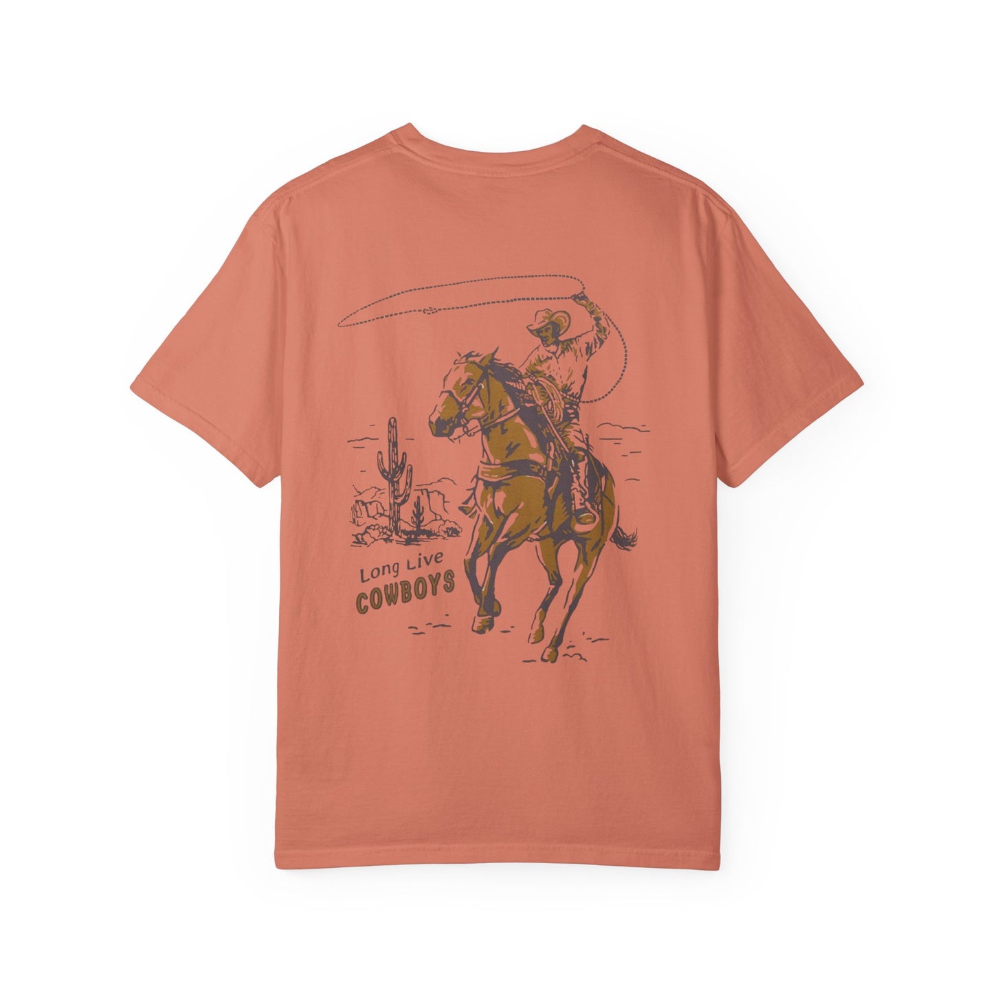 Long Live Cowboys - Circle R Arena Logo Adult Tee