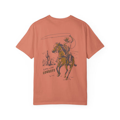 Long Live Cowboys - Circle R Arena Logo Adult Tee