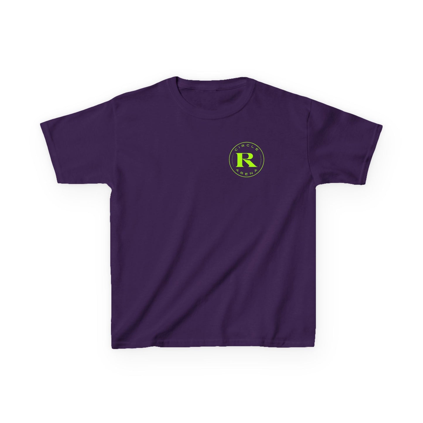 Circle R Arena | Neon Unisex Kids Logo Tee