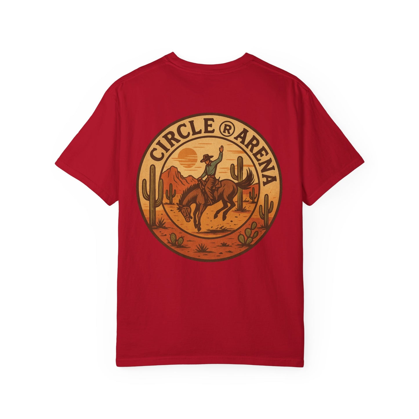 Desert Cowboy Adult Logo Tee