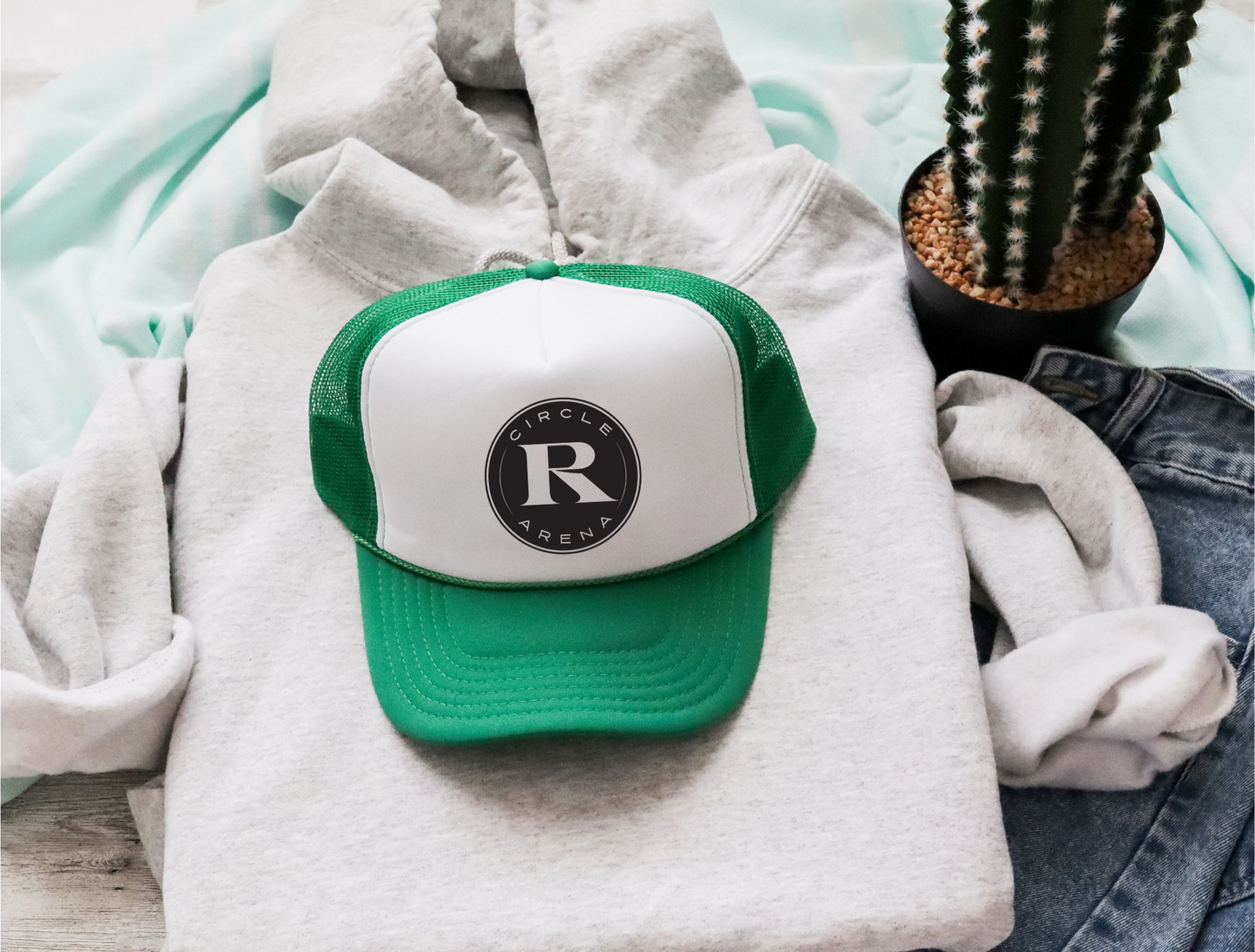 Circle R Arena Logo Trucker Hat