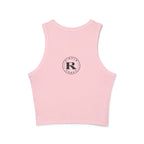 The World Needs More Cowgirls Ribbed Racerback Crop Tank