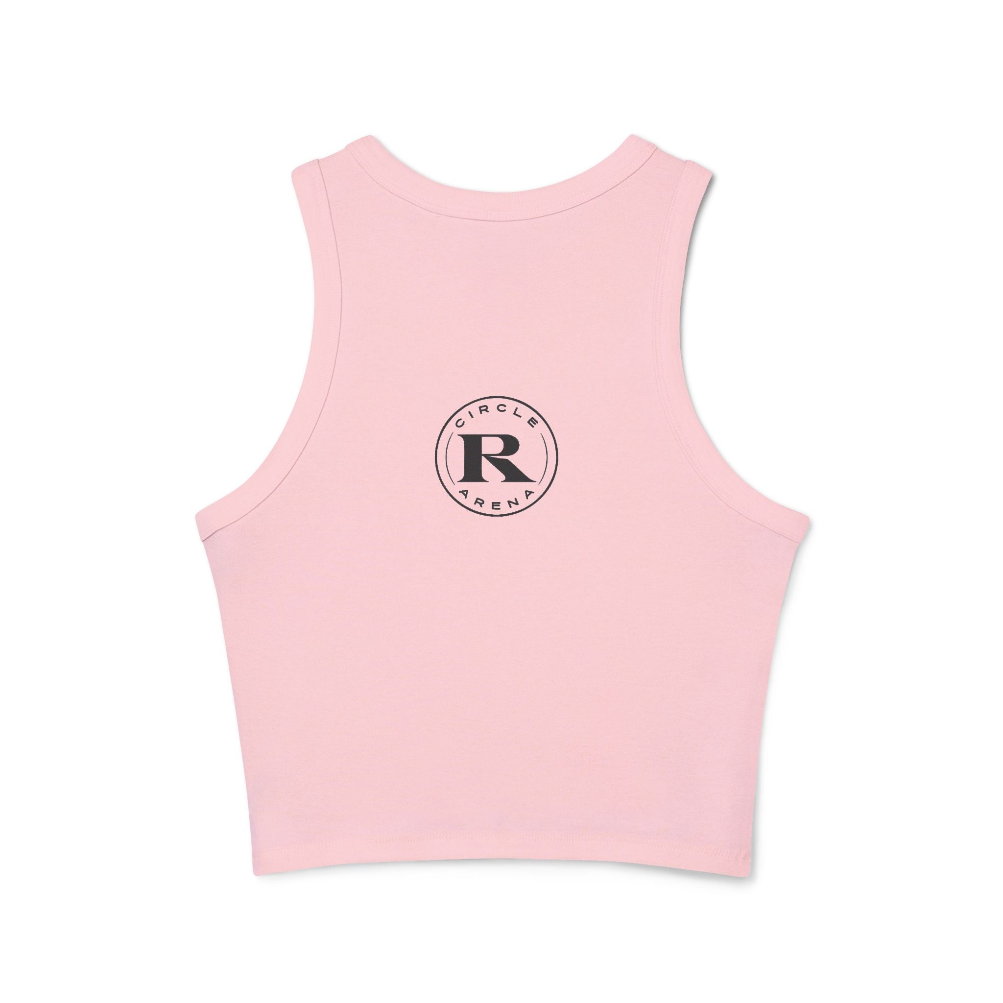 The World Needs More Cowgirls Ribbed Racerback Crop Tank