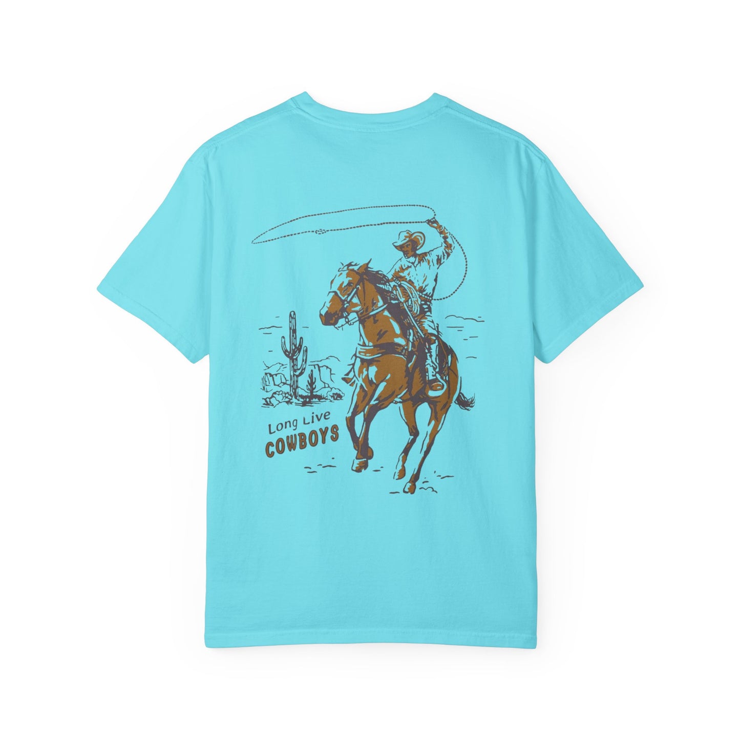Long Live Cowboys - Circle R Arena Logo Adult Tee