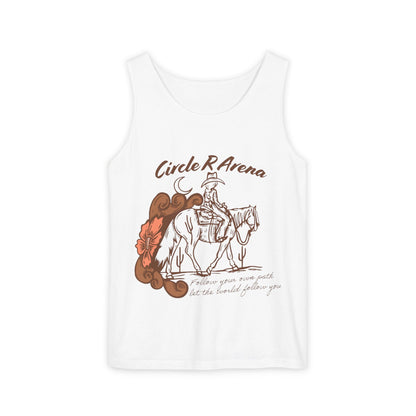 Cowgirl CRA Logo Adult Unisex Tank Top