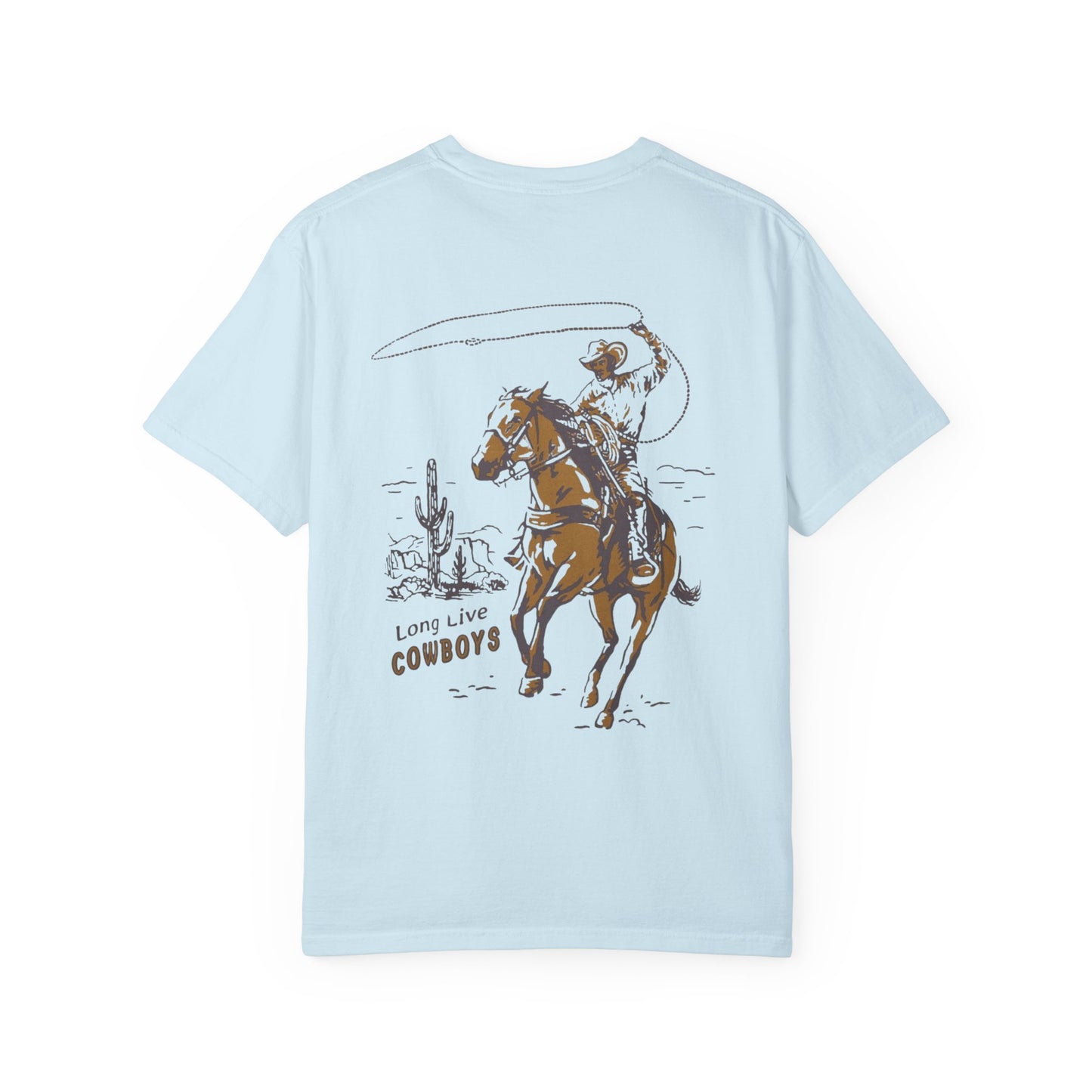 Long Live Cowboys - Circle R Arena Logo Adult Tee