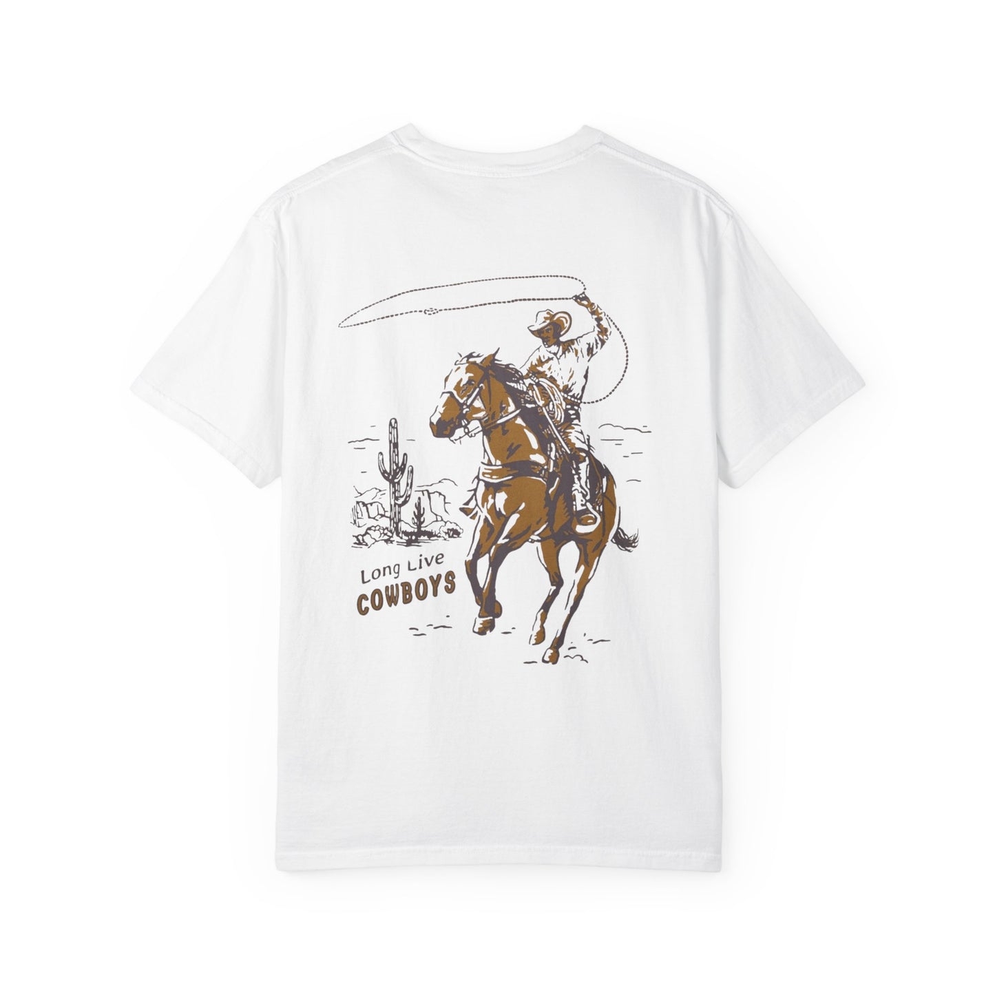 Long Live Cowboys - Circle R Arena Logo Adult Tee