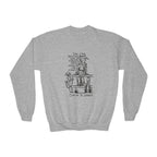 Worth The Fight - Circle R Arena Unisex Kids Sweatshirt