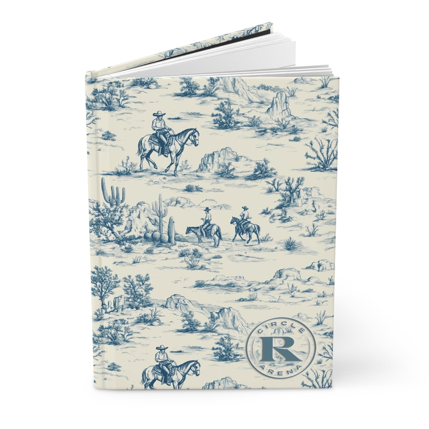 Vintage Western Hard Cover Journal