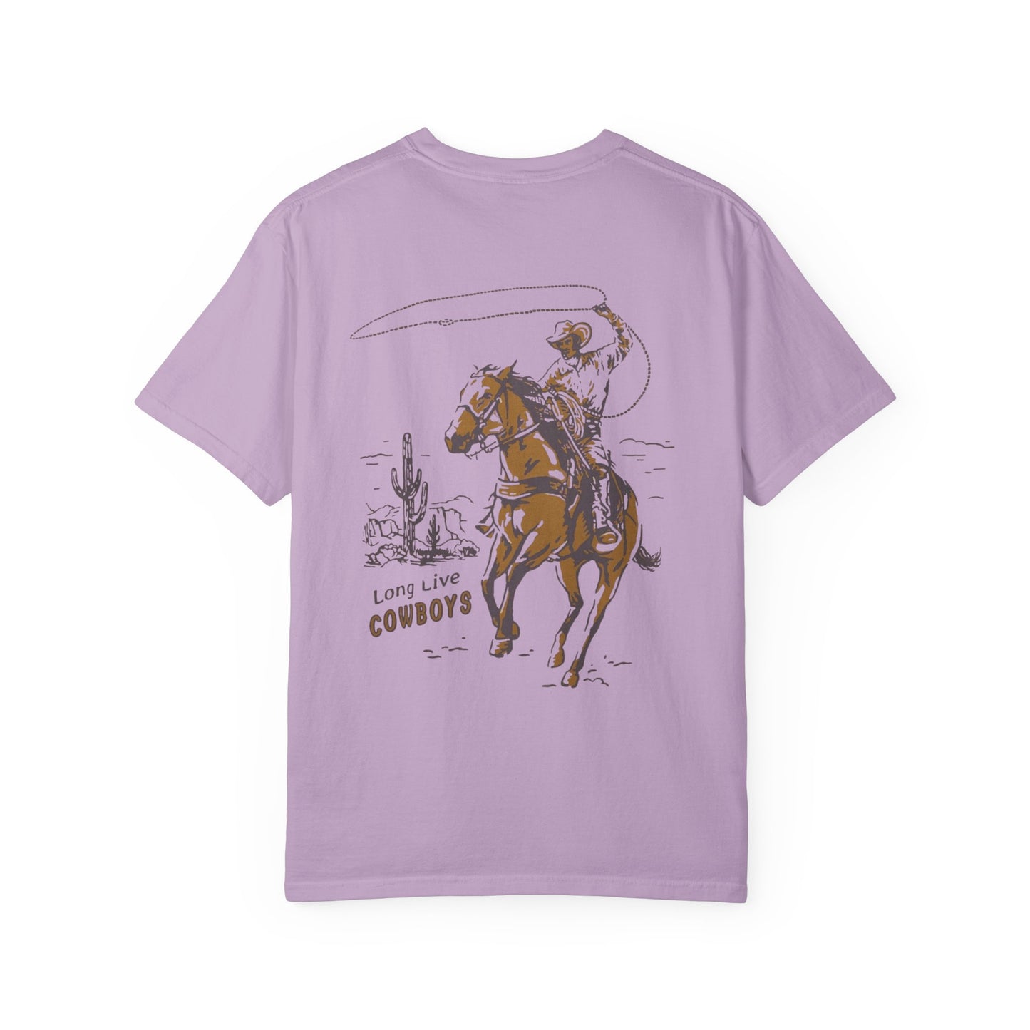 Long Live Cowboys - Circle R Arena Logo Adult Tee