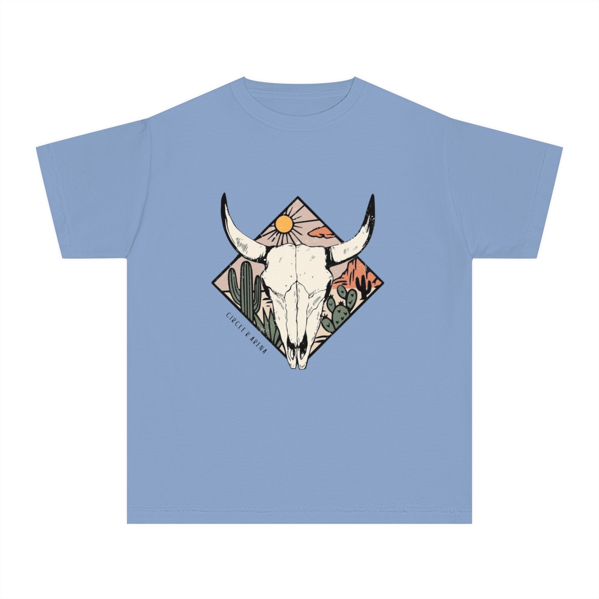 Desert Sunset CRA Logo Unisex Kids Tee