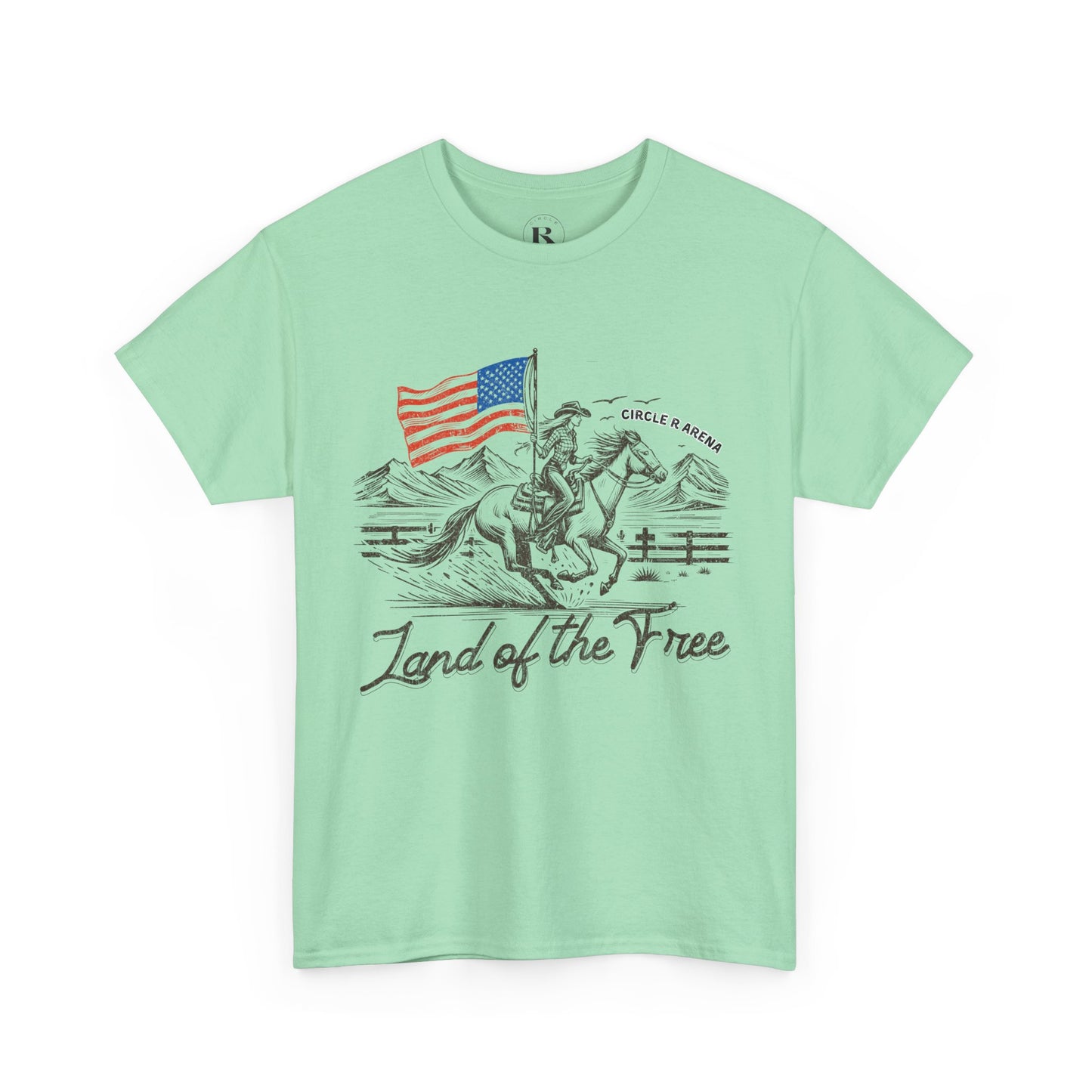 Land of The Free Adult Tee