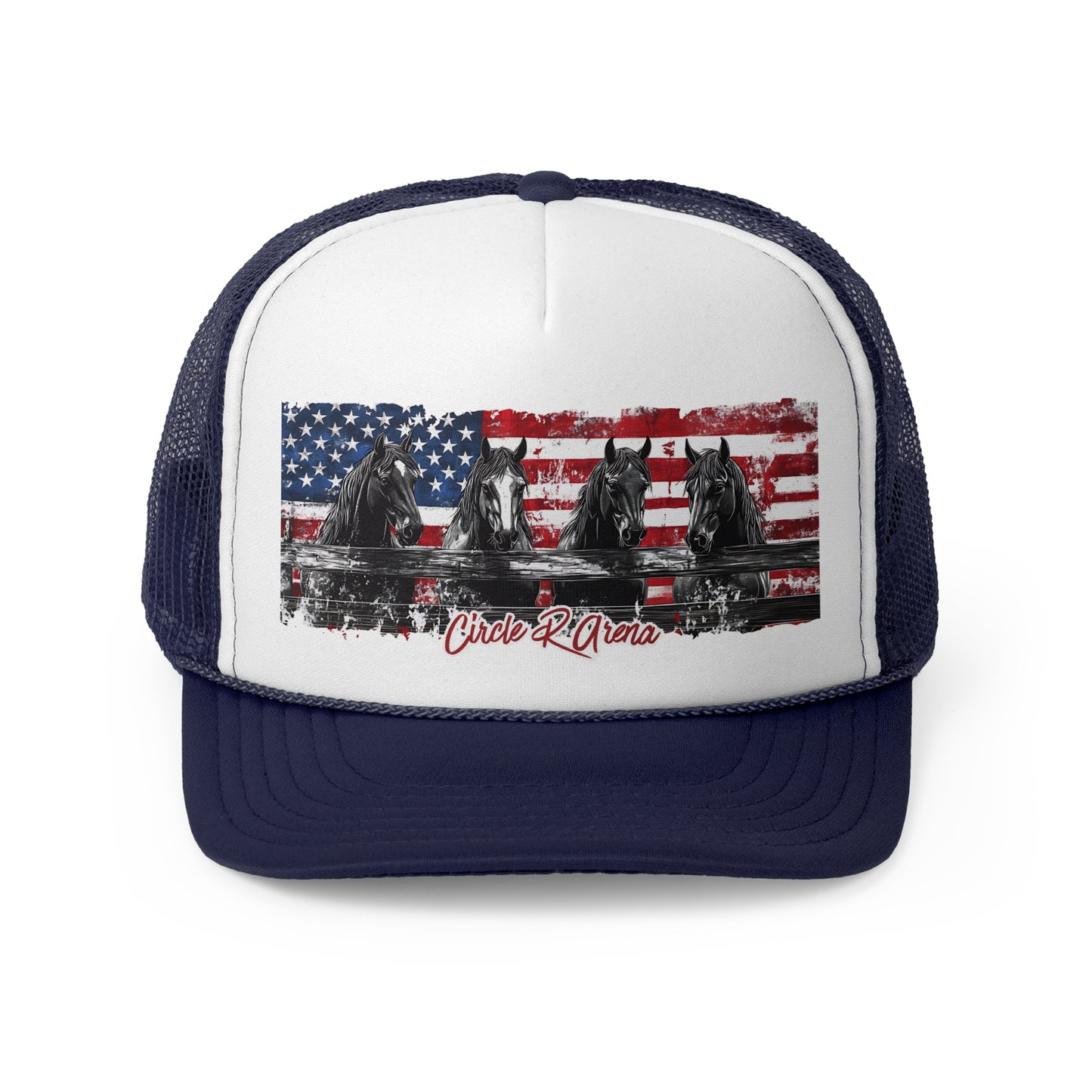 Western Patriotic Trucker Hat